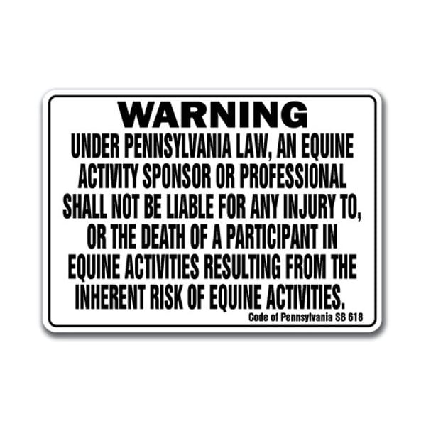 18 in Height, Aluminum, 18" x 12", WS-A-1218-Pennsylvania